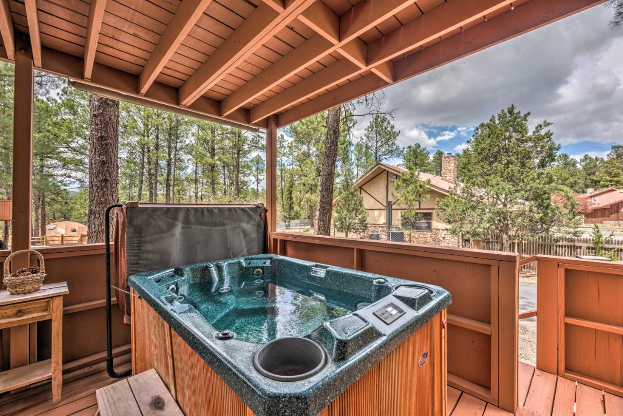 Condo With Hot Tub About 4 Miles To Ruidoso Winter Park! Exteriér fotografie